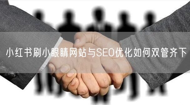 小红书刷小眼睛网站与SEO优化如何双管齐下
