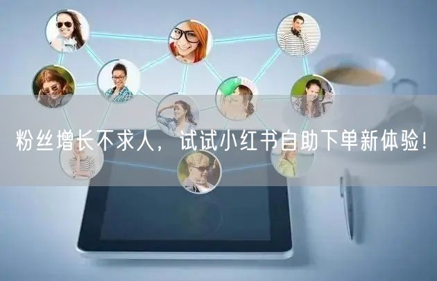 粉丝增长不求人,试试小红书自助下单新体验!